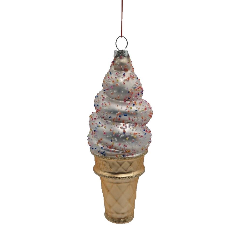 Robert Stanley Christmas Ornament Ice Cream‎ Cone